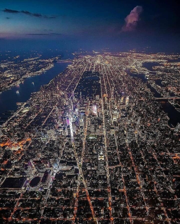 USA Realestate, New York City Lights.
